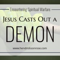 Jesus Casts Out a Demon